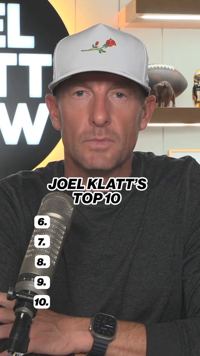 New Top 10 is here 🚨 Do you agree with Joel Klatt?