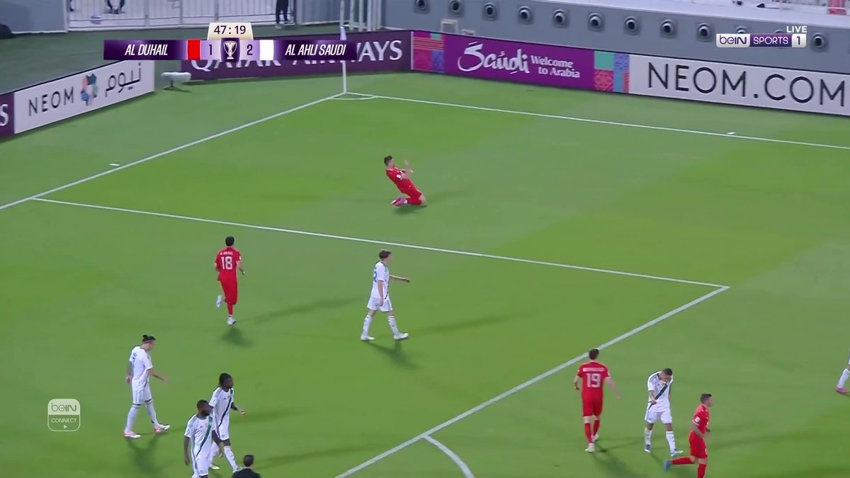⚽️ الدحيل يعادل النتيجة والحوار الفني بين الفريقين يزداد اشتعالا🔥 #دوري_أبطال_آسيا_للنخبة #AFCChampionsLeague | #ACLElite