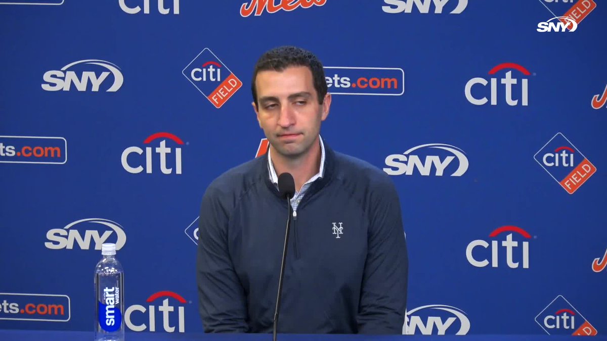 "I think we're going to have to be open-minded on our position player grouping so that we can improve our run prevention." David Stearns talks about how the Mets can improve their run prevention this offseason: