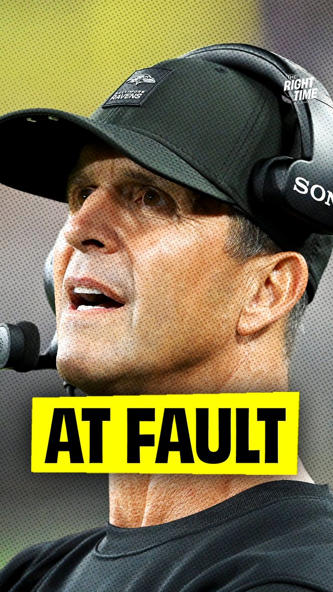 Maybe it’s time for the Ravens to start looking for a new coach… 😬 “I think the first place we look is the guy whose job Lamar saved 7 years ago, and it’s Harbaugh.”