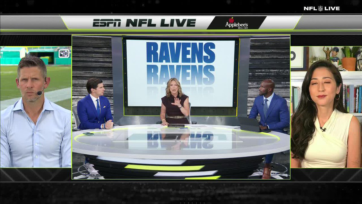 "We are talking about an unbelievably dynamic player that has had to ... move a little bit more because their [receivers] haven't been getting open against man coverage." Dan Orlovsky is concerned about Lamar Jackson and the Ravens' offense 😳