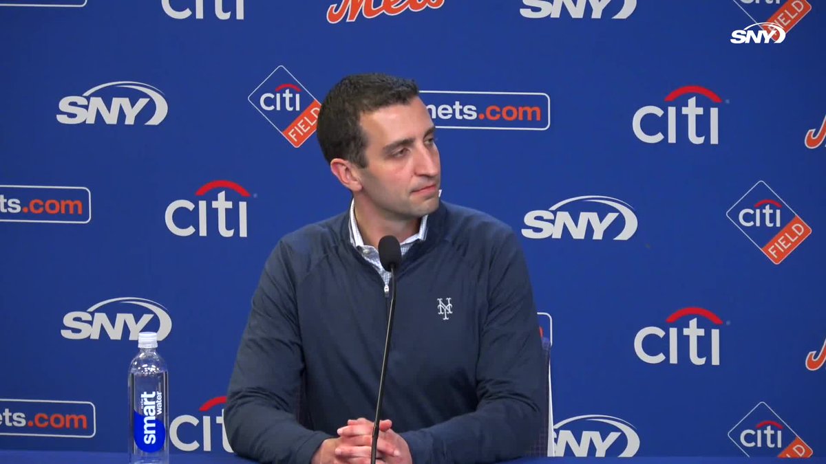 "I think Steve (Cohen) expects excellence from our organization and we did not display excellence this year. We've got to do better." - David Stearns