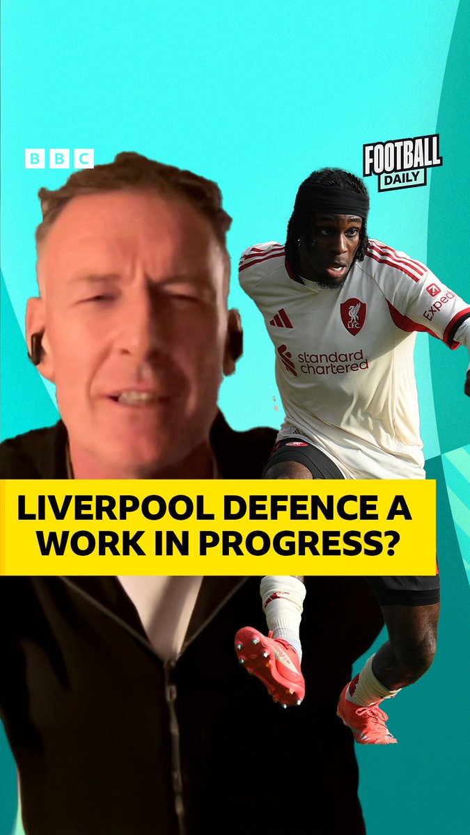 "Konate is all over the shop" ❌📉 🗣️ Chris Sutton says Liverpool’s defensive frailties could cost them in the title race #BBCFootball #LFC