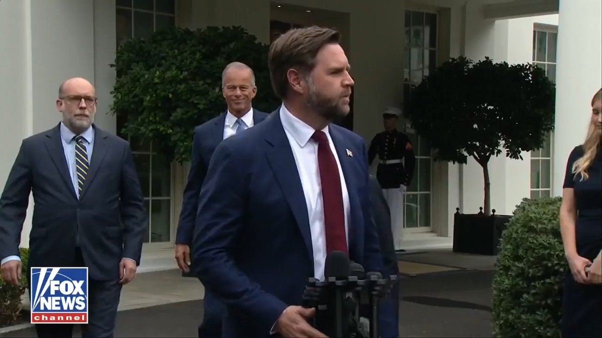 VP VANCE: “You don't put a gun to the American people's head and say, 'Unless you do exactly what Senate and House Democrats want you to do, we're going to shut down your government.'” “That's exactly what they're proposing out there.”