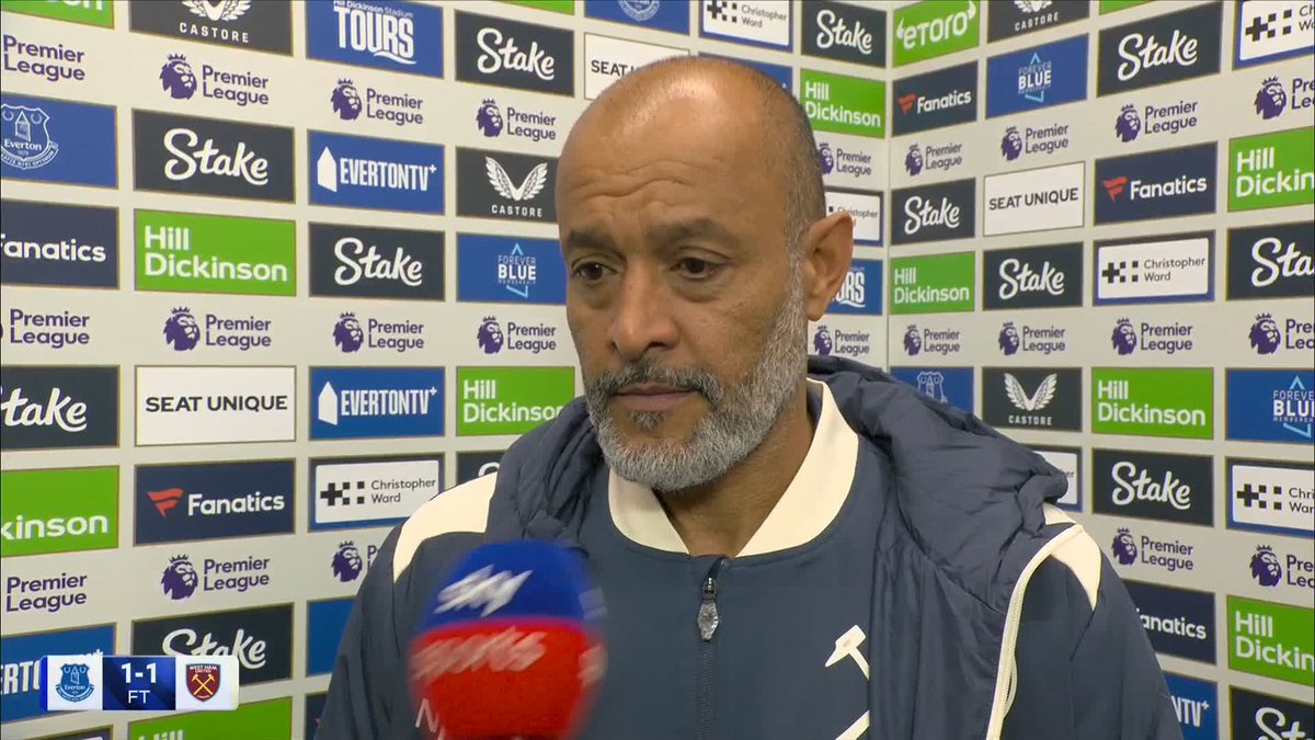 "Everything now is very, very soon" Nuno Espirito Santo says overall it was a good first game in charge of his West Ham side 💪