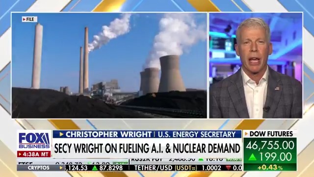 "Critical to our country": U.S. Energy Secretary Chris Wright discusses the Trump administration's plan to reinvigorate and expand America's coal industry.