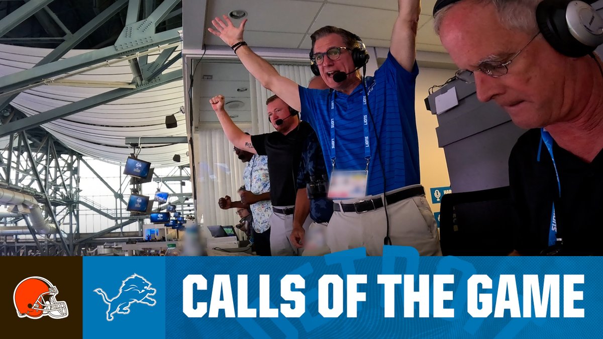 "Say goodbye! Kalif Raymond to the house!" Watch Week 4 Calls of the Game, featuring Dan Miller, Lomas Brown Jr. and Teej. 🎙️