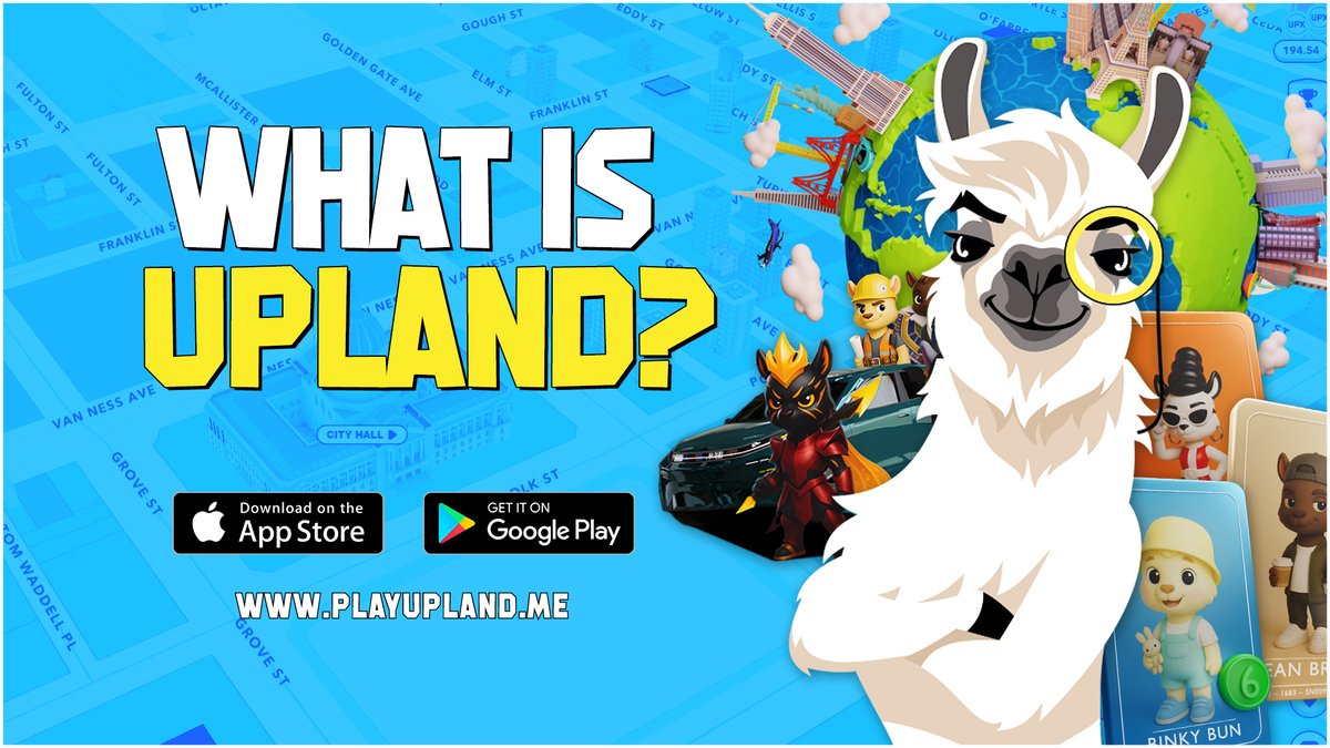 Upland is the city-builder where what you create actually matters. - Own real-world properties. - Build neighborhoods that attract digital residents called Uppies. - Trade, earn, and grow a city that never resets.