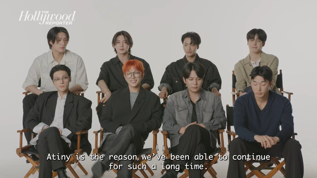 “Atiny is the reason we’ve been able to continue for such a long time,” ATEEZ(에이티즈)’s #Yeosang said of the group’s loyal fanbase. The K-pop stars spoke with THR about their world tour, the decision to renew their seven-year contracts with KQ Entertainment and their recent English single “In Your Fantasy”