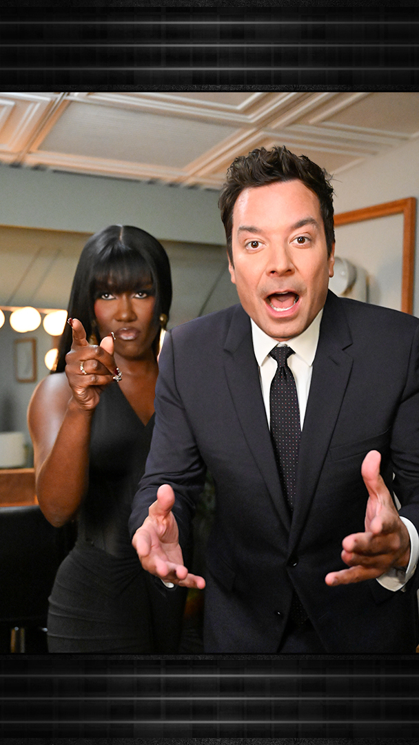 .Bozoma Saint John &amp; Jimmy have a message about On Brand and you BETTER be nice! 🤣 #OnBrand #FallonTonight