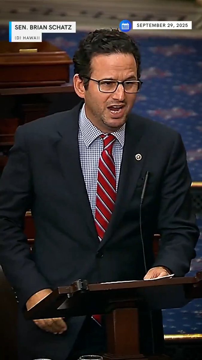 The only way to keep the government open is for Republicans to come to the table and negotiate to fix their healthcare crisis and fund the government “We can fix this, and we should.” Senator Brian Schatz