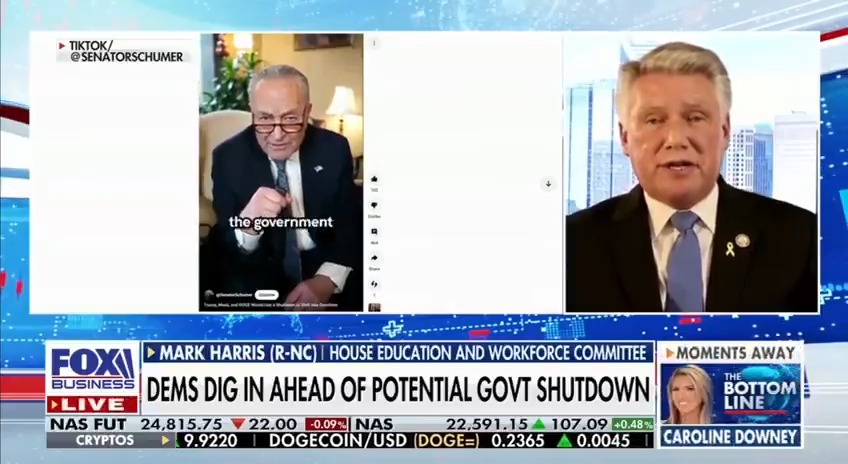 The bottom line: Democrats are holding our government hostage so they can fund illegal alien healthcare, transgender surgeries, and dead people on Medicaid rolls. That's not acceptable. FOX Business