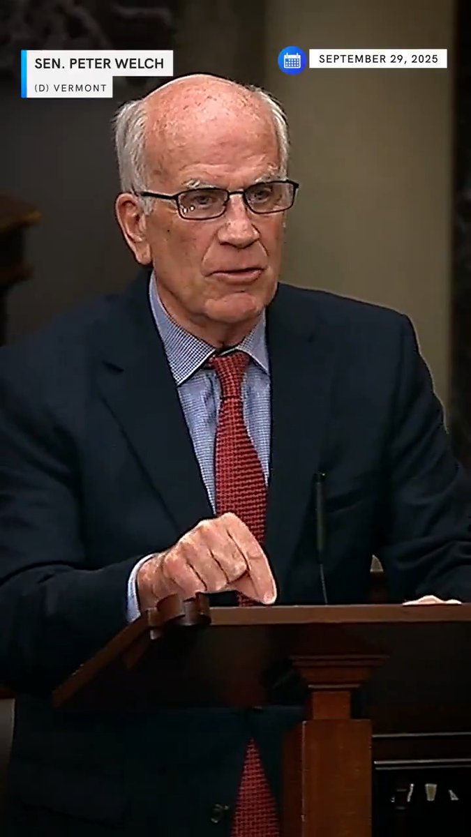 Folks across the country are going to lose their healthcare thanks to Republican inaction Democrats cannot condone a resolution that does not include protecting people's healthcare across this country. Senator Peter Welch