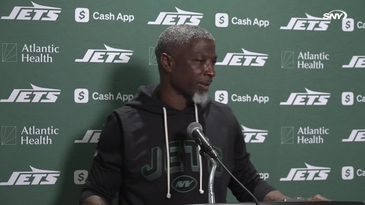 Aaron Glenn on tonight's "very disappointing" game: "There's no way you can win any game with 13 penalties and three turnovers. It just can't happen"