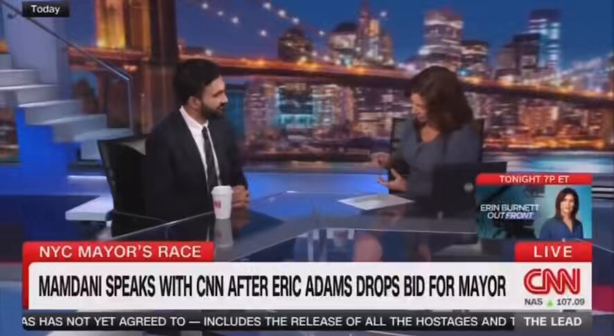 COLLINS: “Trump called you a communist. Are you?” ZOHRAN: “No. I’m a Democratic Socialist. And our message is connecting with New Yorkers. It’s a message of dignity… He’s using every tool at his disposal to help Andrew Cuomo.”