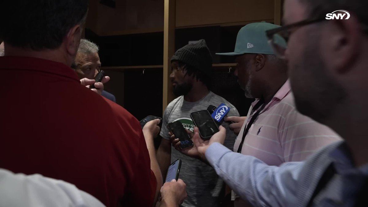 "Just stuff that can't happen. Something that we work on and I know. It's stuff that I know. Just stuff that I can't do." Isaiah Williams talks about what happened on his fair catch inside the five-yard line: