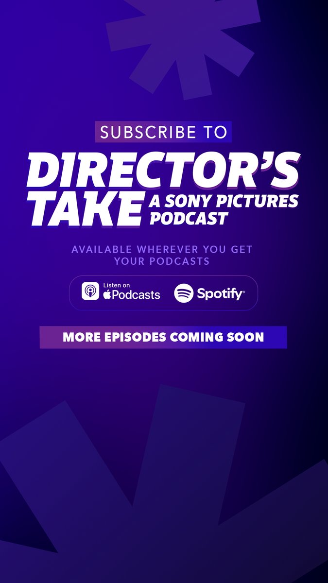 ‼️ A BRAND NEW PODCAST HAS DROPPED ‼️ #DirectorsTakePodcast 👀 your favorite directors talk about their favorite Sony Pictures films… starting with writer/director Zach Cregger discussing #Adaptation. 🎧 listen to the first episode now – available wherever up get your podcasts.