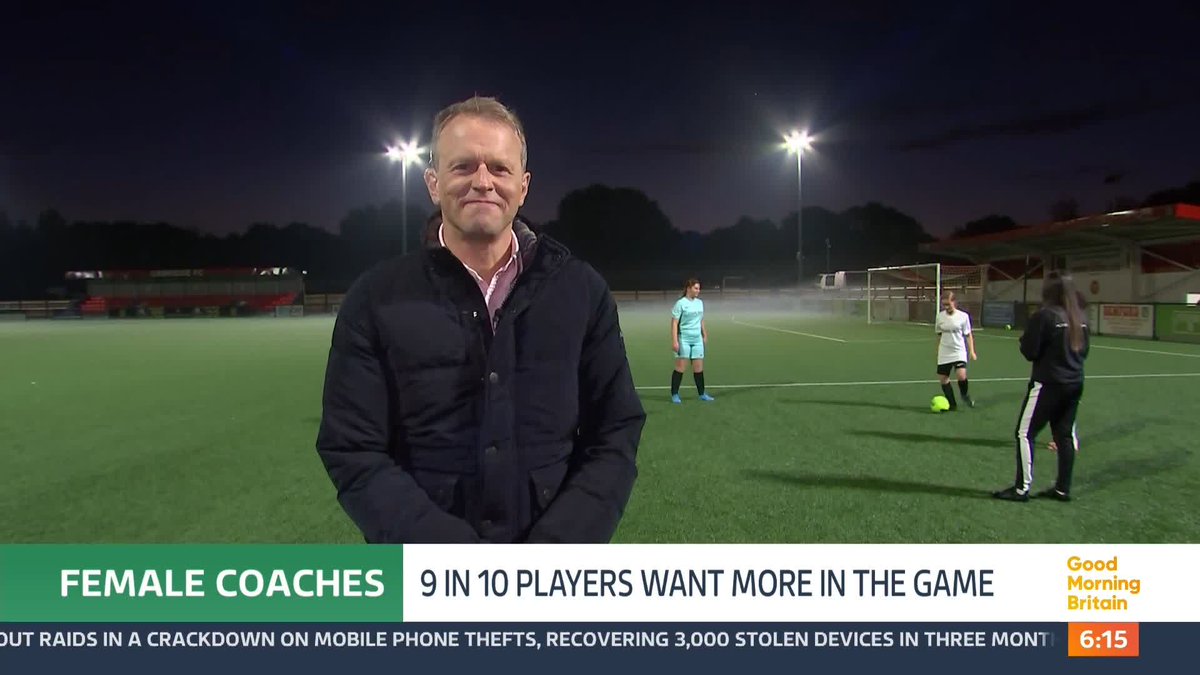 Nine in ten women footballers say they want more female coaches in the game. New research out shows 85% of women players think there’s a shortage of female coaches at clubs and schools and that’s putting off girls from playing. Nick Dixon reports.