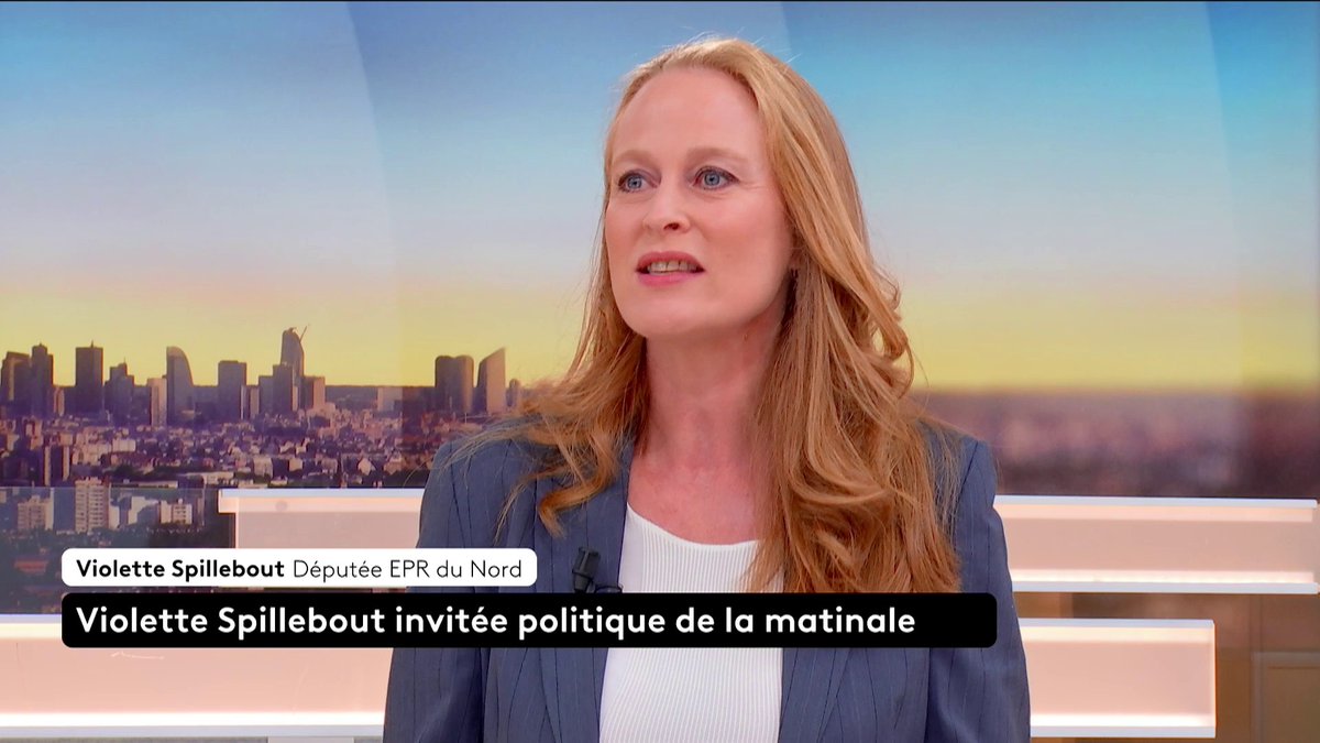 🔴 "Ce qu'attendent les Français, c'est que ceux qui doivent payer l'impôt le payent. Sébastien Lecornu travaille sur l'optimisation fiscale pour que [certaines grandes sociétés] payent l'impôt justement en France". 🗣Violette Spillebout, députée EPR du Nord. #canal16