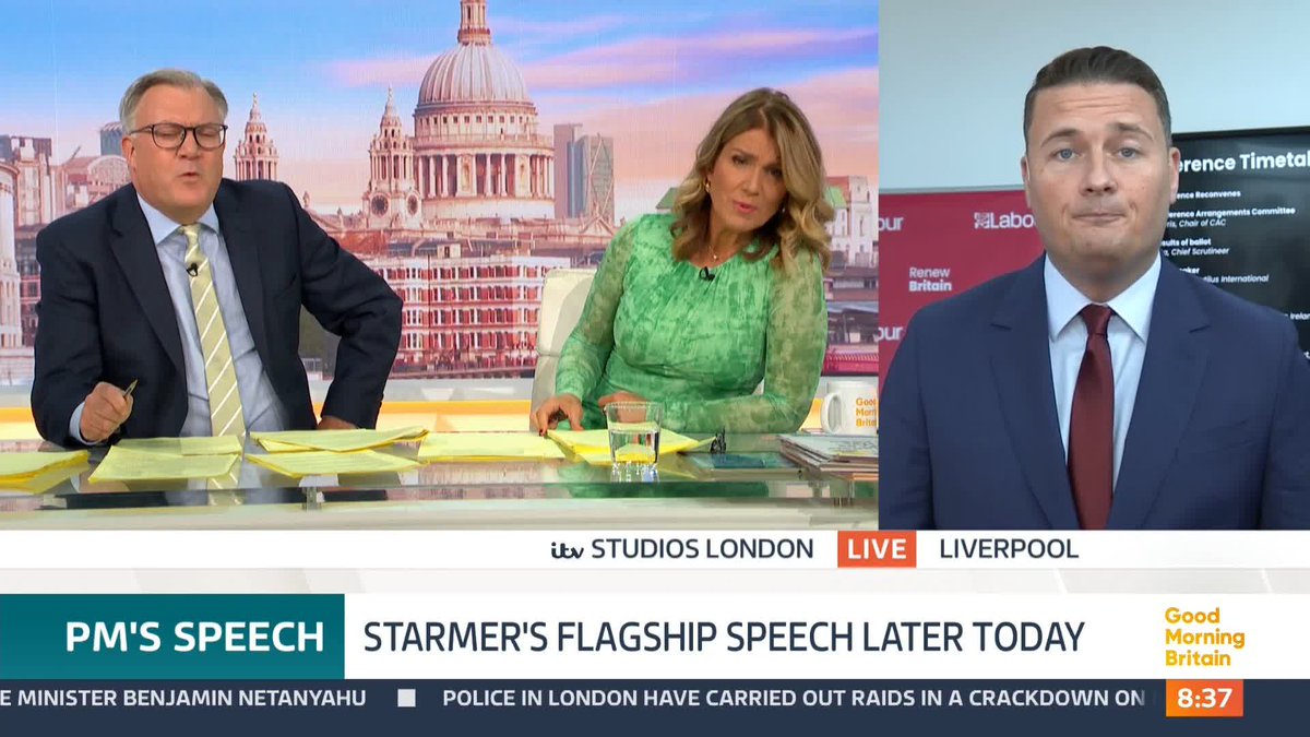 'If the voters don't feel like you're delievering to them, it's not going to work is it?' Susanna Reid questions Health Secretary Wes Streeting about Sir Keir Starmer amid the news that he is 'historically the least popular PM in history.'