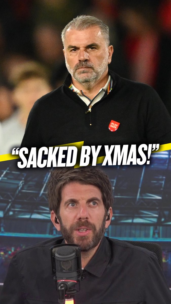 👎 "I think Postecoglou is a terrible manager!" 🤷‍♂️ "I can't see where their first win is gonna come under him!" 🎄 "I think he will be sacked around Christmas time..." Andy Goldstein does not expect Postecoglou to last very long at #NFFC... ❌
