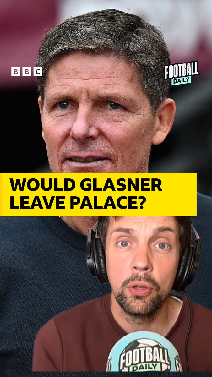 "You're living in cloud cuckoo land!" 🤣 Chris Sutton and Rory Smith disagree over whether Oliver Glasner would reject Manchester United ❌ #BBCFootball #MUFC #CPFC