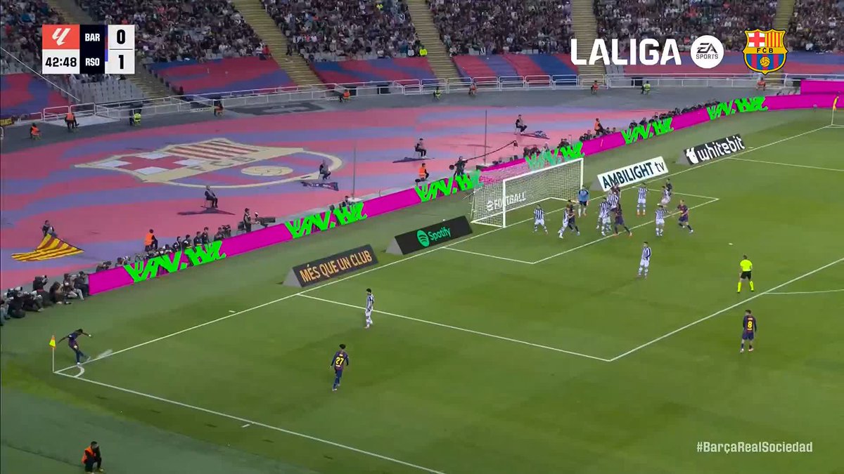 Kounde is power. #laligahighlights