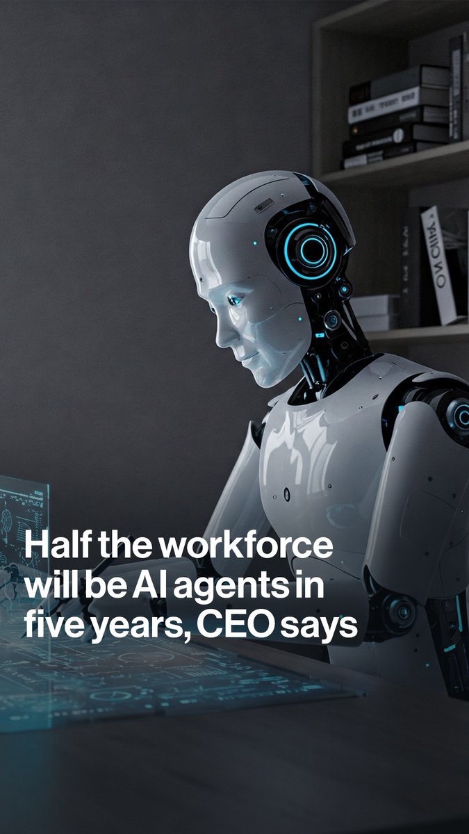 "Half the workforce will be agents in five years." Manny Medina, CEO of Paid, tells Tom Mackenzie AI is not just replacing work, but also services and software as operations are "bundled into the corpus of an AI agent"