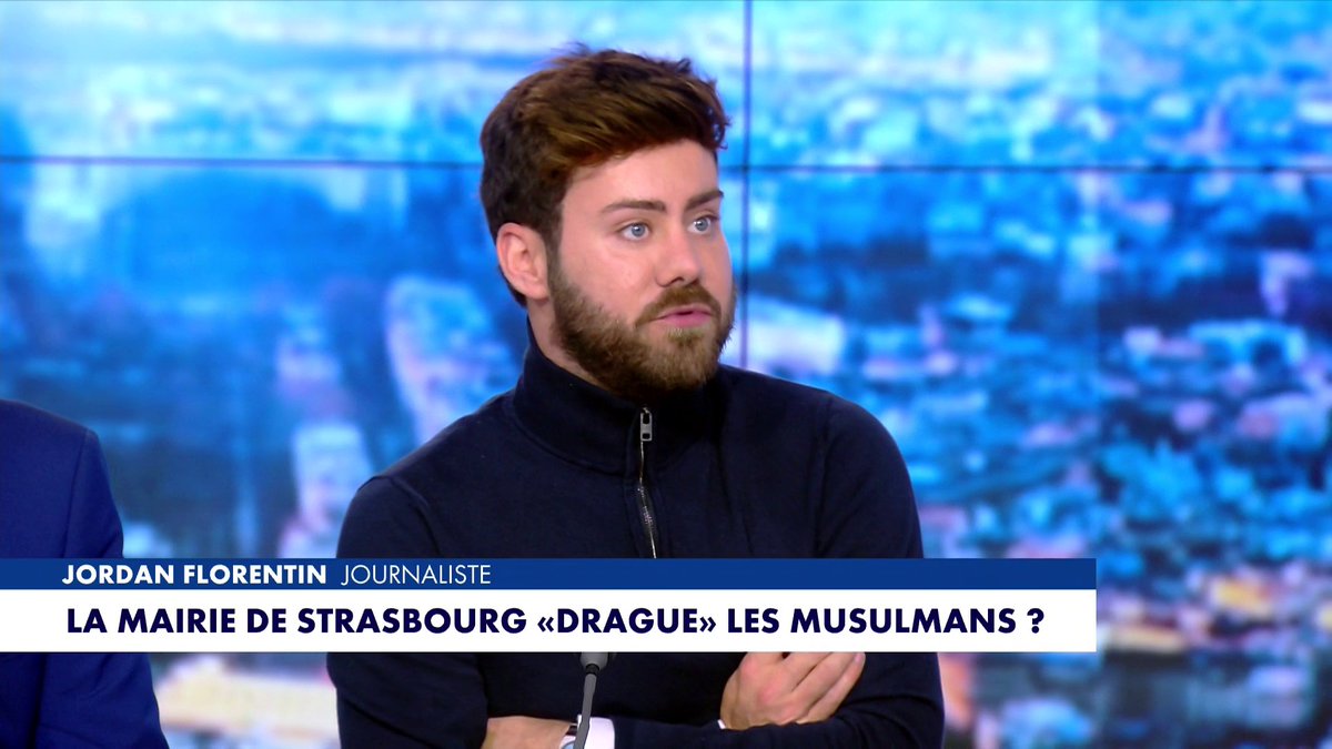 Alors que la mairie de Strasbourg a dévoilé une nouvelle campagne de communication dans laquelle figure une femme voilée, la journaliste Jordan Florentin s'insurge : «Des fillettes vont voir cette affiche et grandir avec l'idée qu'il faut se voiler», dans #MorandiniLive