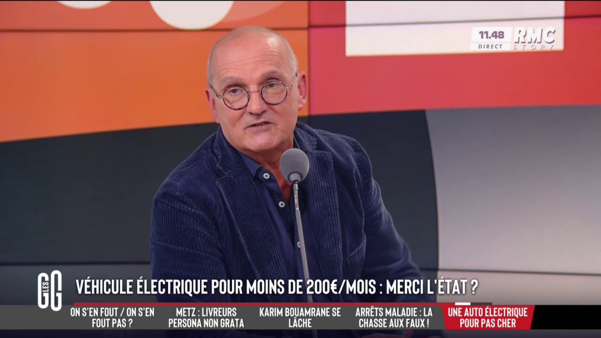 🔋 Louer un véhicule électrique pour moins de 200 euros/mois : merci l’Etat ? 🗣️ Dr Jérôme Marty : "On entretient une société sous perfusion. C'est premier le arrivé, premier servi, c'est une vente flash... on entretient une violence." #GGRMC