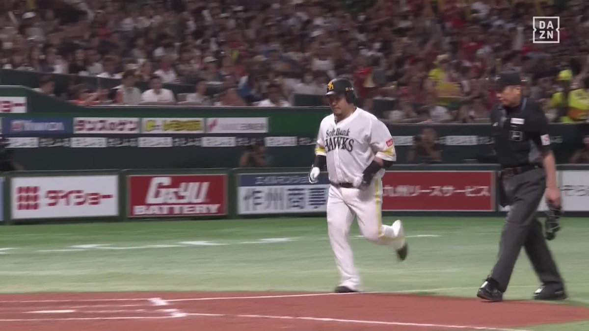 頼もしい久々のどすこい 山川穂高が22号ホームラン🚀 日本一へこの男の打撃は必須 ⚾プロ野球 (2025/9/30) 🆚ソフトバンク×日本ハム 📱Live on DAZN #オレをみろ #sbhawks #だったらDAZN