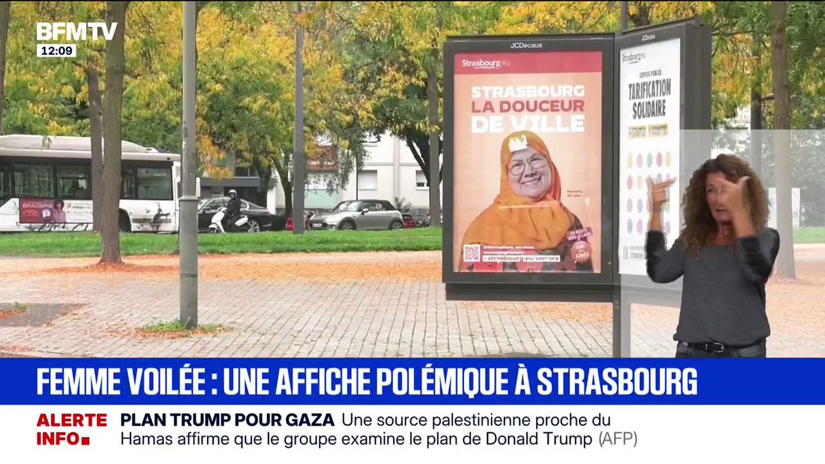 Voulant promouvoir la douceur de vivre alsacienne, une affiche crée la polémique à Strasbourg