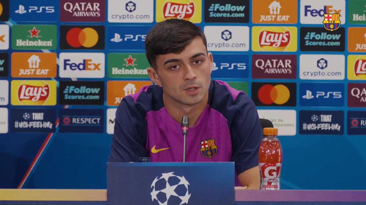 🗣 Pedri: "Me siento muy importante y me quedo con el cariño de la afición"