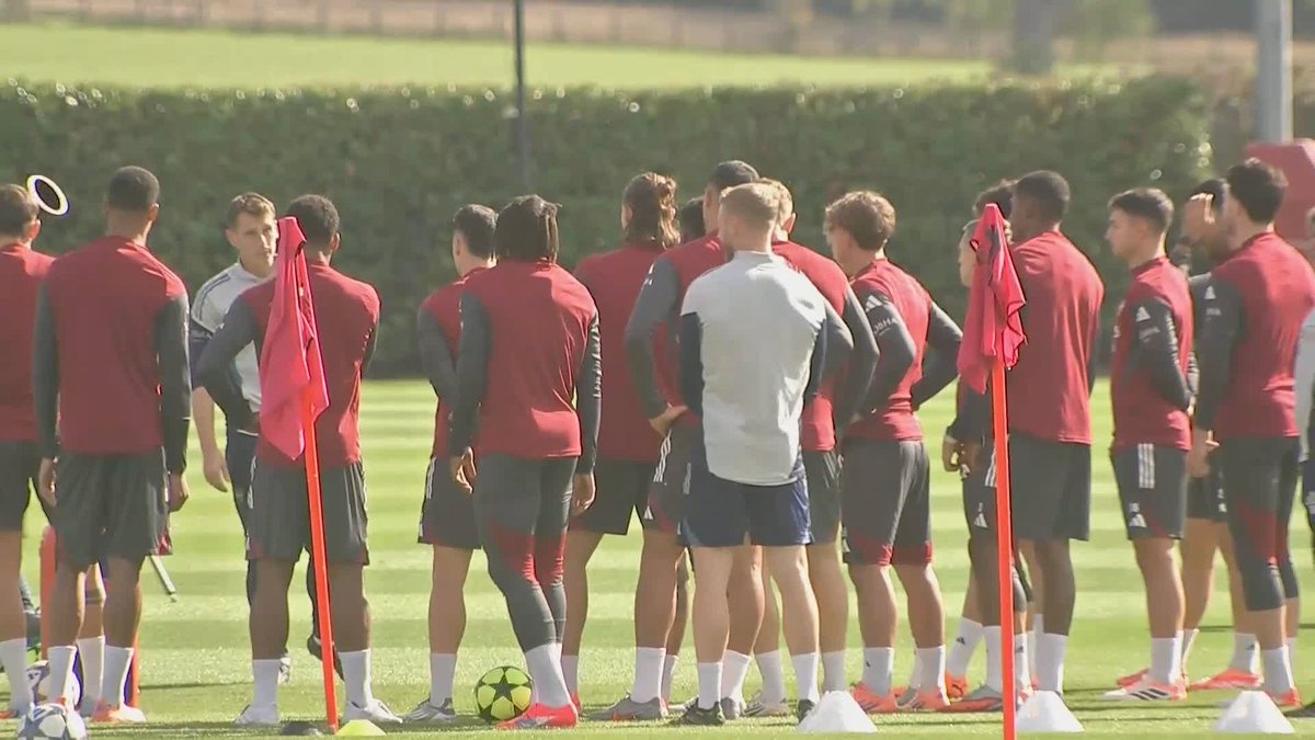 An update from the Arsenal training ground ⬇️