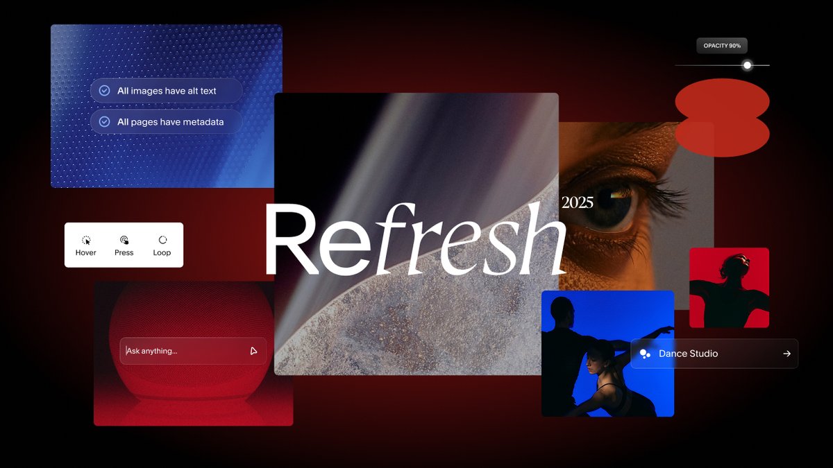 Refresh 2025 is here—our annual showcase of new products, features, and updates across Squarespace. From carefully curated AI to professional-grade design tools and integrated business guidance, entrepreneurs now get more ways to accelerate growth and drive enduring success online. It's all built to stand out, ready to scale. Learn more at