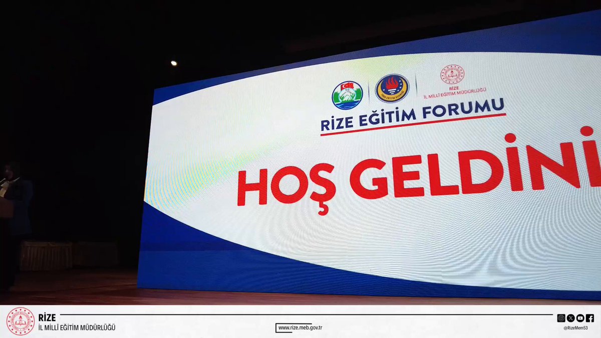 Rize Eğitim Forumu, Valimiz İhsan Selim Baydaş, Milletvekilimiz Harun Mertoğlu, Belediye Başkanımız Rahmi Metin, Cumhurbaşkanlığı Eğitim ve Öğretim Politikaları Kurulu Üyesi ve Türk Eğitim Derneği Başkanı Selçuk Pehlivanoğlu’nun yanı sıra protokol üyelerimiz, kaymakamlarımız, belediye başkanlarımız, öğretmenlerimiz ve eğitim camiamızın yoğun katılımıyla düzenlendi. Forum kapsamında Prof. Dr. Acar Baltaş, Prof. Dr. İnayet Aydın ve Dr. Serkan Karaismailoğlu eğitim ve psikoloji üzerine değerli sunumlar gerçekleştirdi. “İlham Veren Öğretmenler” panelinde öğretmenlerimiz deneyimlerini paylaşırken, “Türkiye Yüzyılı Maarif Modeli” panelinde Talim Terbiye Kurulu Başkanımız Prof. Dr. Cihat Demirli ve RTE Üniversitesi Eğitim Fakültesi Öğretim Üyesi Prof. Dr. Ali Sabri İpek modelin kapsamına dair önemli değerlendirmelerde bulundu. “Eğitimde Strateji Rize Eğitim” başlıklı panelde ise Belediye Başkanımız Rahmi Metin’in moderatörlüğünde Danıştay Üyesi İbrahim Er ve eğitimci Ömer Köse ile birlikte eğitimde vizyon ve strateji üzerine görüşlerimizi aktardık. Program, konuşmacılara günün anısına plaket takdimiyle sona erdi. Rize Eğitim Forumu, ilimizin eğitim vizyonuna katkı sunan nitelikli tartışmalar ve paylaşımlar açısından önemli bir zemin oluşturdu. Forumun hazırlanmasında emeği geçen herkese ve değerli katılımcılarımıza teşekkür ediyor, bu anlamlı buluşmanın ilimizin eğitim vizyonuna olumlu katkılar sunmasını temenni ediyorum.Yusuf Tekin İhsan Selim Baydaş T.C. Millî Eğitim Bakanlığı T.C. Rize Valiliği Rahmi Metin Rize Belediyesi Türk Eğitim Derneği