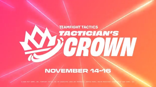 Let’s get ready to rumble 👊 Step into the ring on November 14 to 16 when K.O. Coliseum hosts Teamfight Tactics' grandest competition, the Tactician’s Crown!