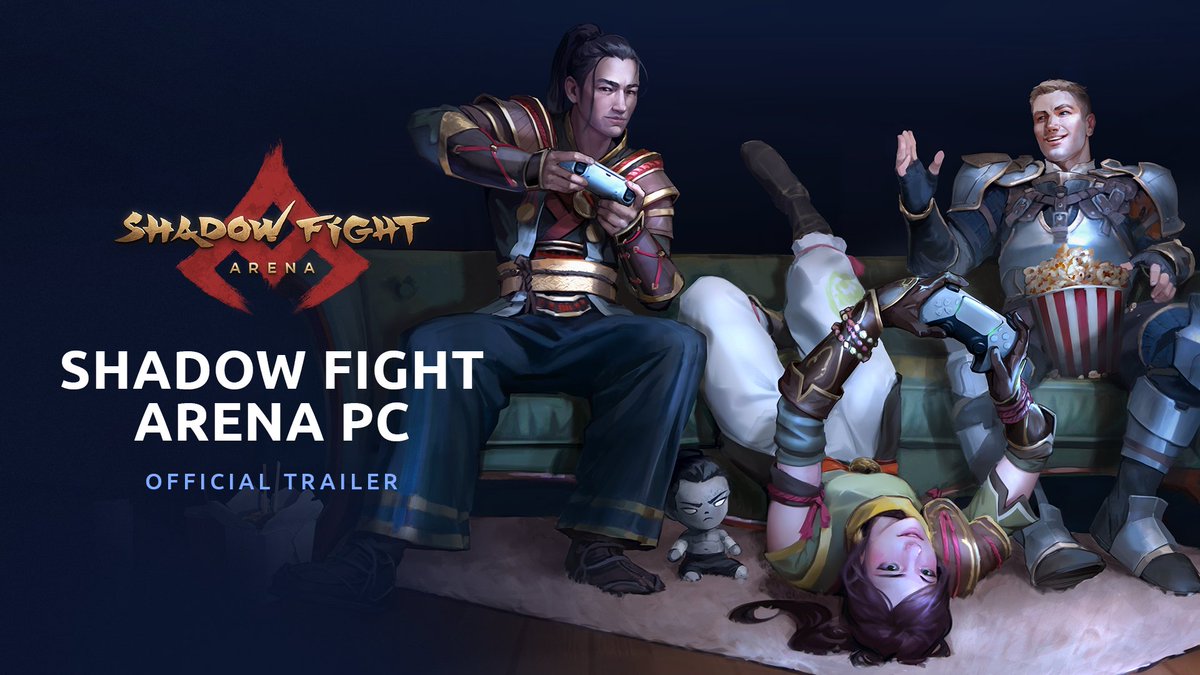 Oh, what is it? New fighting game on PC? Yes, it's good old Shadow Fight on PC! Read our blog and wishlist the game on Steam to receive a unique weapon at launch: