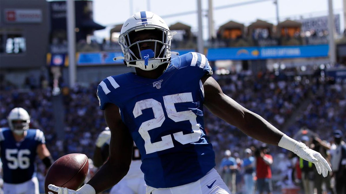 Remember when Marlon Mack randomly became a 1,000 yard rusher in 2019 #Fortheshoe