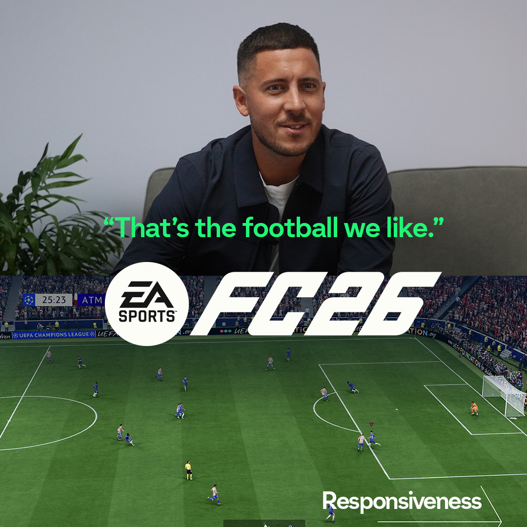 The community has spoken… The Club is Yours. Play #FC26 now: Play your way in FC 26 with an overhauled gameplay experience powered by community feedback, Manager Live Challenges that bring fresh scenarios to the new season, and Archetypes inspired by greats of the game.
