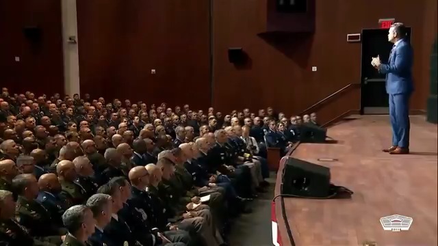 .Secretary of War Pete Hegseth Pete Hegseth FULL REMARKS at the WAR DEPARTMENT ADDRESS: