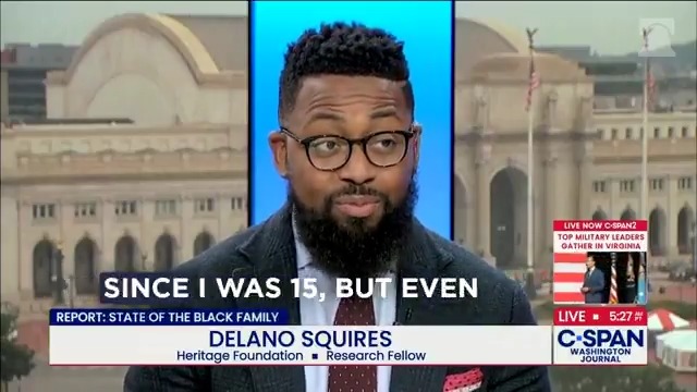 A liberal caller on C-SPAN today asked Heritage Research Fellow Delano Squires if he was a DEI hire. It didn’t end well for him. “ It’s interesting that some of the same people who say that black folks need DEI and celebrate DEI will use DEI as a way to insult black people with whom they disagree.”
