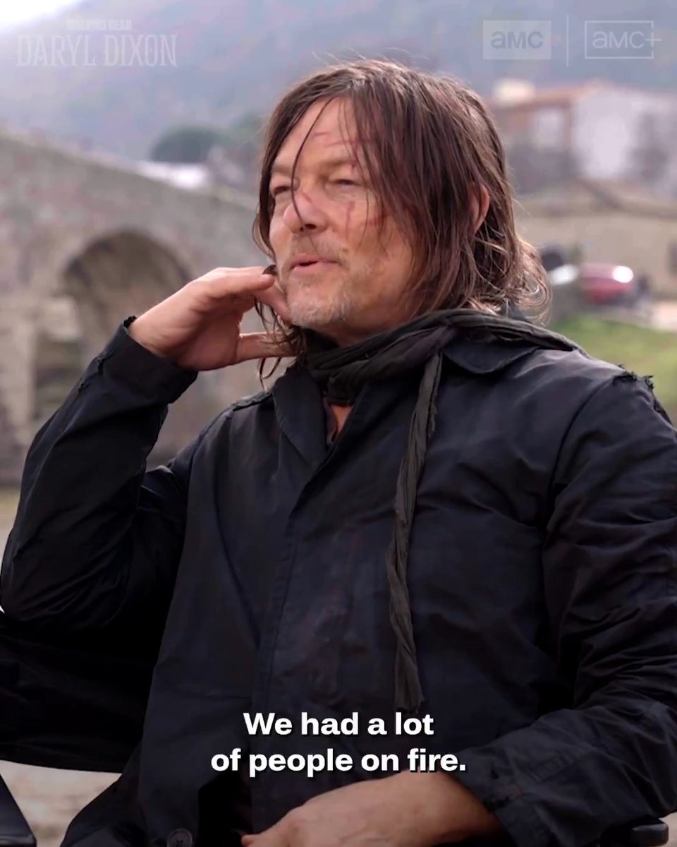 The #DarylDixon set was HOT during last Sunday's episode. 🔥 Streaming now on AMC+.