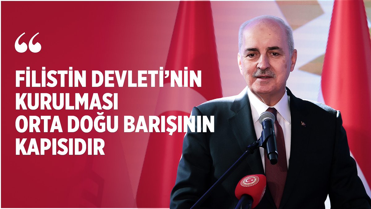 ❝Filistin Devleti’nin kurulması Orta Doğu barışının kapısıdır. O kapı açılmadan Orta Doğu’ya barış gelmeyecektir.❞