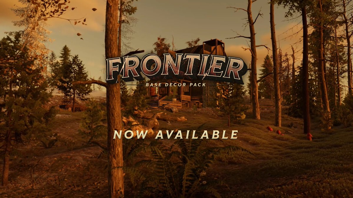 Level up your base with the Frontier Base Décor pack!
