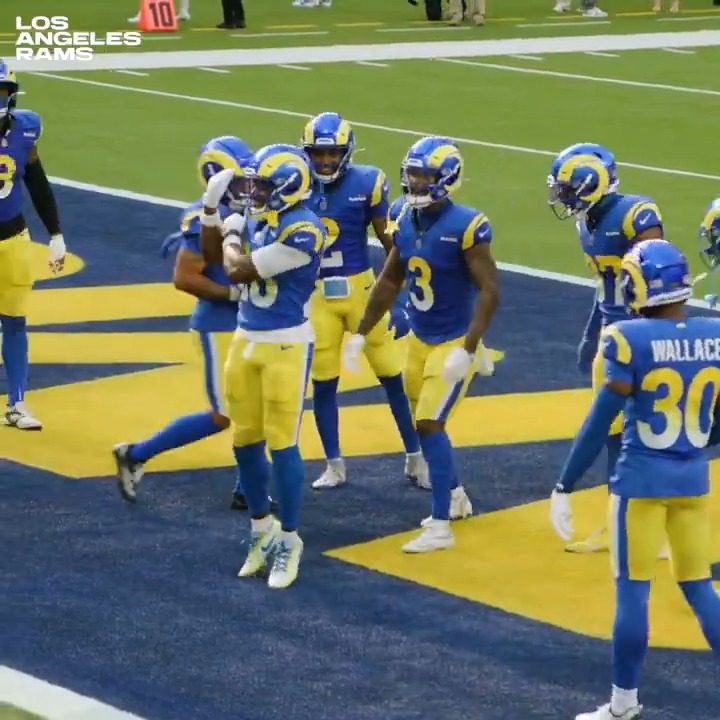 Come for Kam Curl's second INT of the game, stay for the DBs' celebration. 🤣