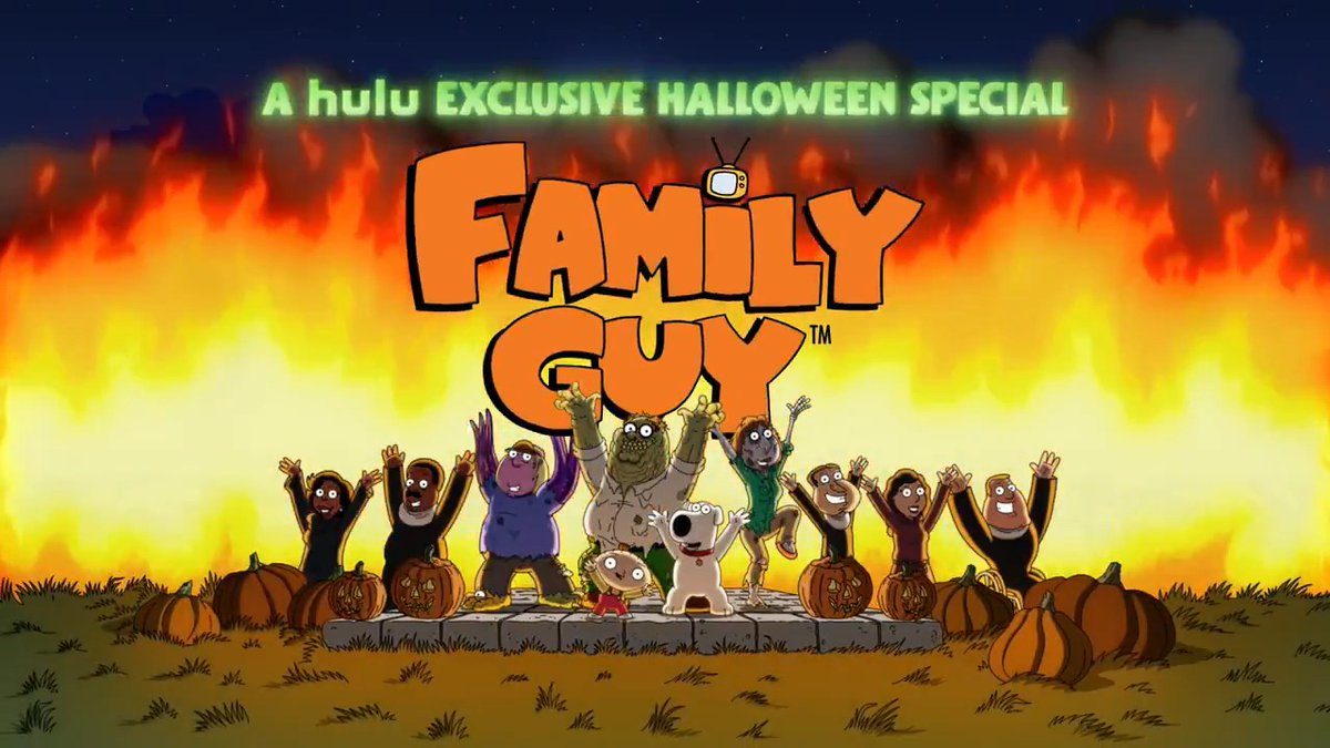 First trailer for the new ‘FAMILY GUY’ Halloween special. Releasing October 6 on Hulu.
