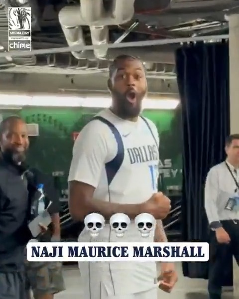 “Did you just call me by my government? Thats fine.” Kyrie Irving and the rest of the Mavs’ reactions to being called by their full names 😂😅 (via Dallas Mavericks)