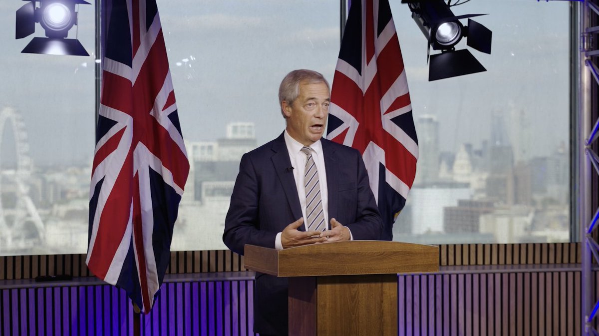 Nigel Farage is more determined than ever. 👊