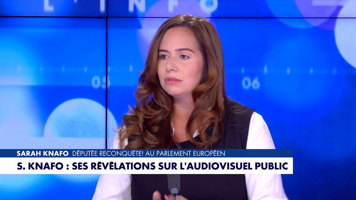 Le rapport de la Cour des comptes sur l’audiovisuel public est «accablant», selon Sarah Knafo, dans #Facealinfo